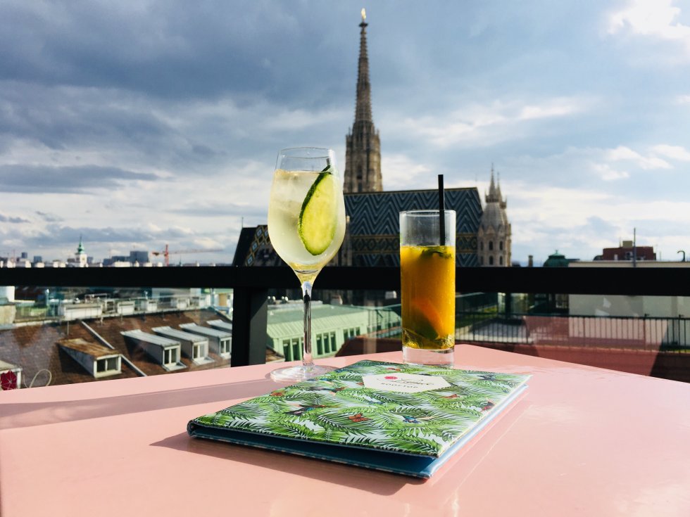 Vienna rooftop bar